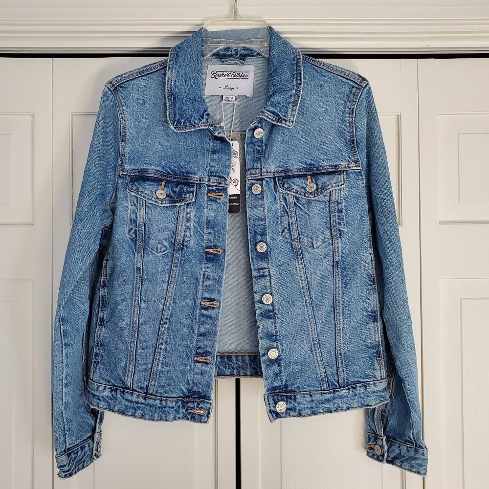 Reserve Fairfax Denim Jacket Juniors Size Large